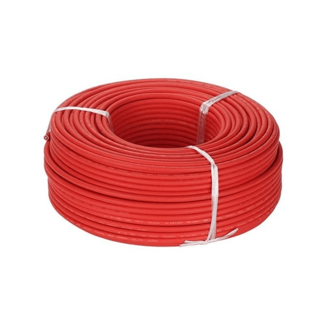 RCT 6mm Solar Cable 100m Roll Red SO-SOL-CABLE-6MM-100M-R