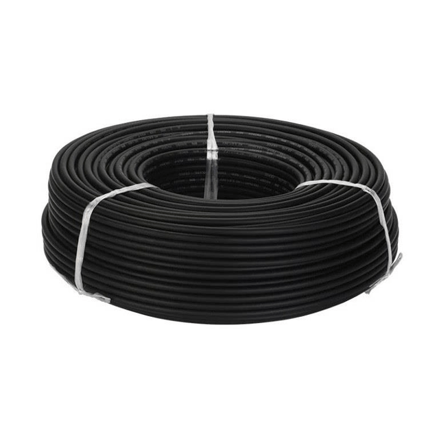 RCT 6mm Solar Cable 50m Roll Black SO-SOL-CABLE-6MM-50M-B