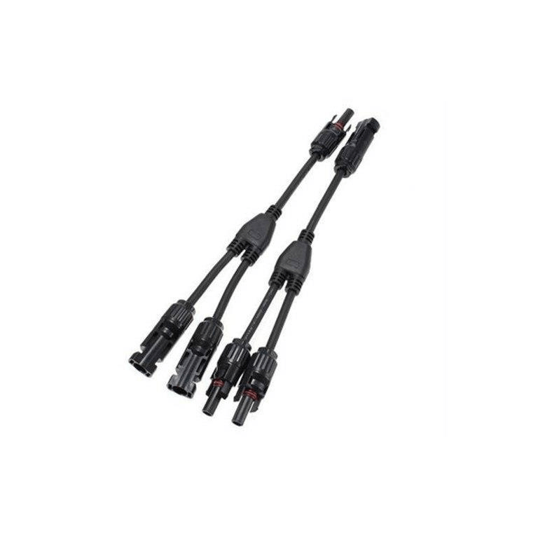 Solarix MC4 Y-connector 2-way to 1-way Solar Panel Combiner Cable Set SOLPAMY021