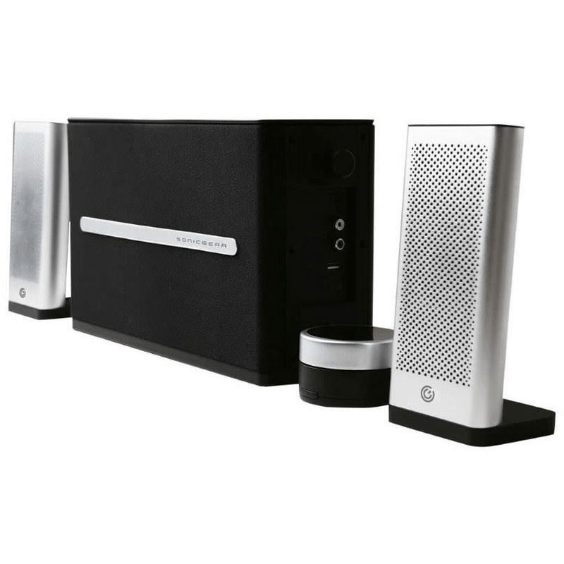 SonicGear Space 7 2.1-ch Bluetooth Speaker System Silver SPACE7SILVER