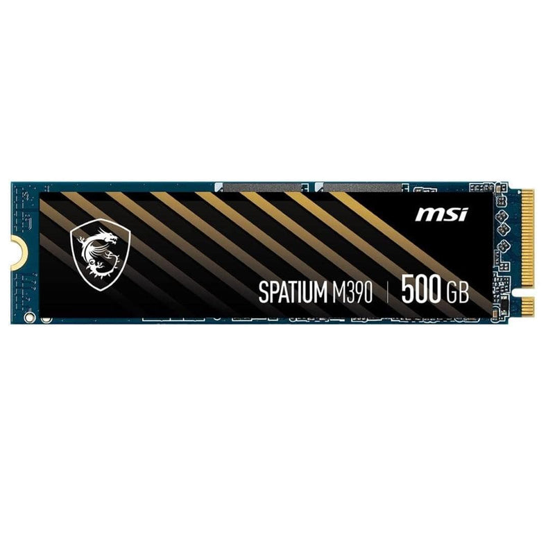MSI Spatium M390 M.2 500GB PCle 3 NVMe Internal SSD SPATIUM M390 NVME 500GB