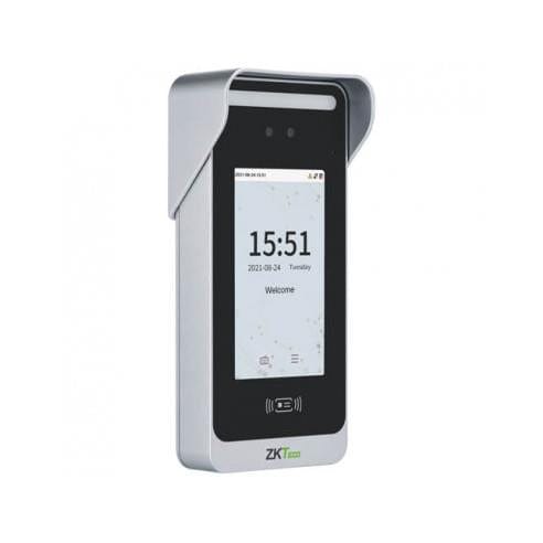 切手04 ZKTeco Speedface M4 Facial Palm Card & Password Outdoor Access