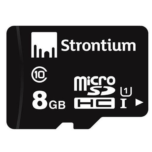 Strontium 8GB Class 10 MicroSDHC Card with SD Adapter SR8GTFC10A