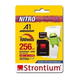 Strontium 256GB Nitro A1 MicroSD Card with Adapter SRN256GTFU3A1A