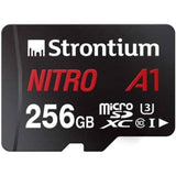 Strontium 256GB Nitro A1 MicroSD Card with Adapter SRN256GTFU3A1A