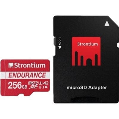 Strontium 256GB Nitro Plus Endurance A2 Micro SD Card SRP256GTFU3ES