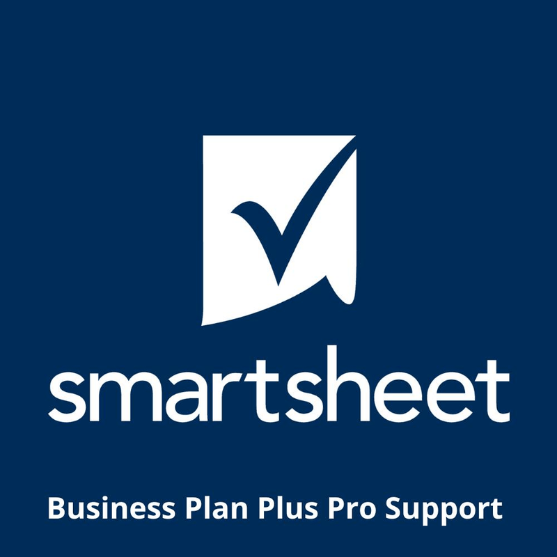 Smartsheets Business Plan Plus Pro Support Licensed User - 1 Year Subscription