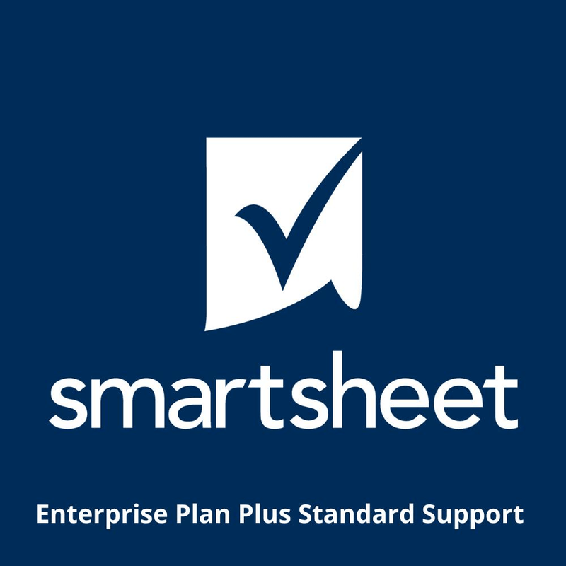 Smartsheets Enterprise Plan Plus Standard Support Licensed User - 1 Year Subscription