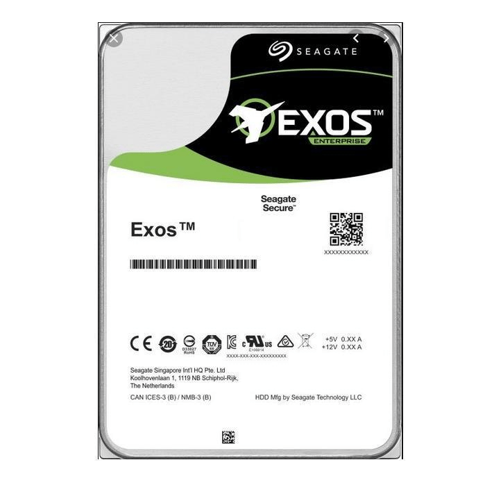 Seagate Exos X16 3.5-inch 16TB SAS Internal Hard Drive ST16000NM002G