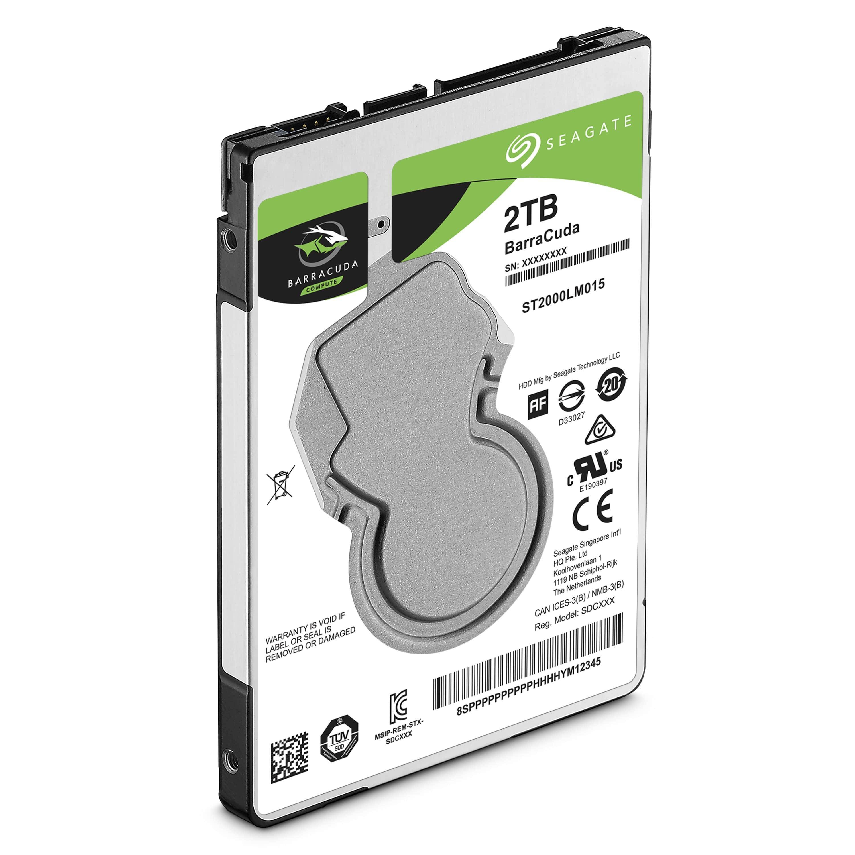 Seagate Barracuda 2.5-inch 2TB Serial ATA III Internal Hard Drive