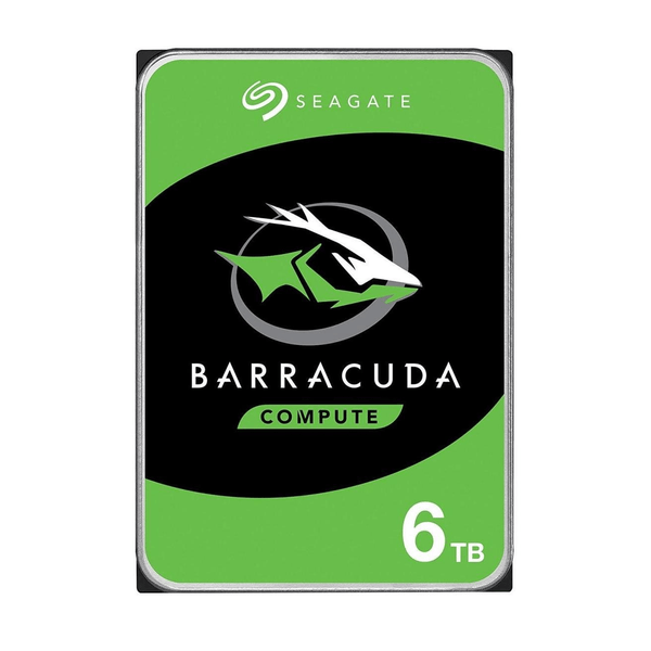 Seagate Barracuda 6TB 3.5-inch Serial ATA III Internal Hard Drive