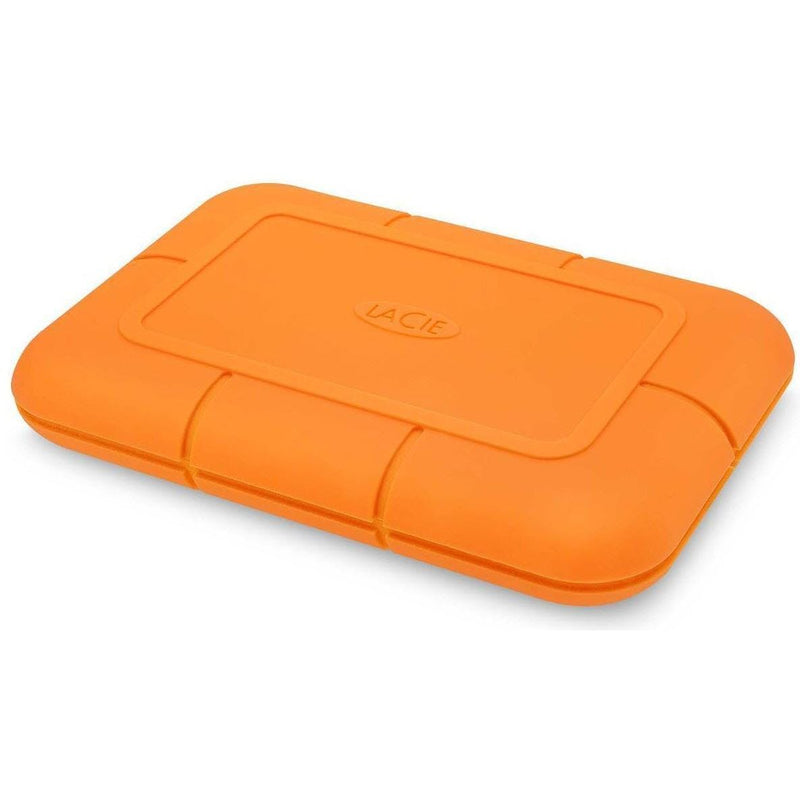 LaCie Rugged 2.5-inch 1TB Orange, Grey External SSD STHR1000800
