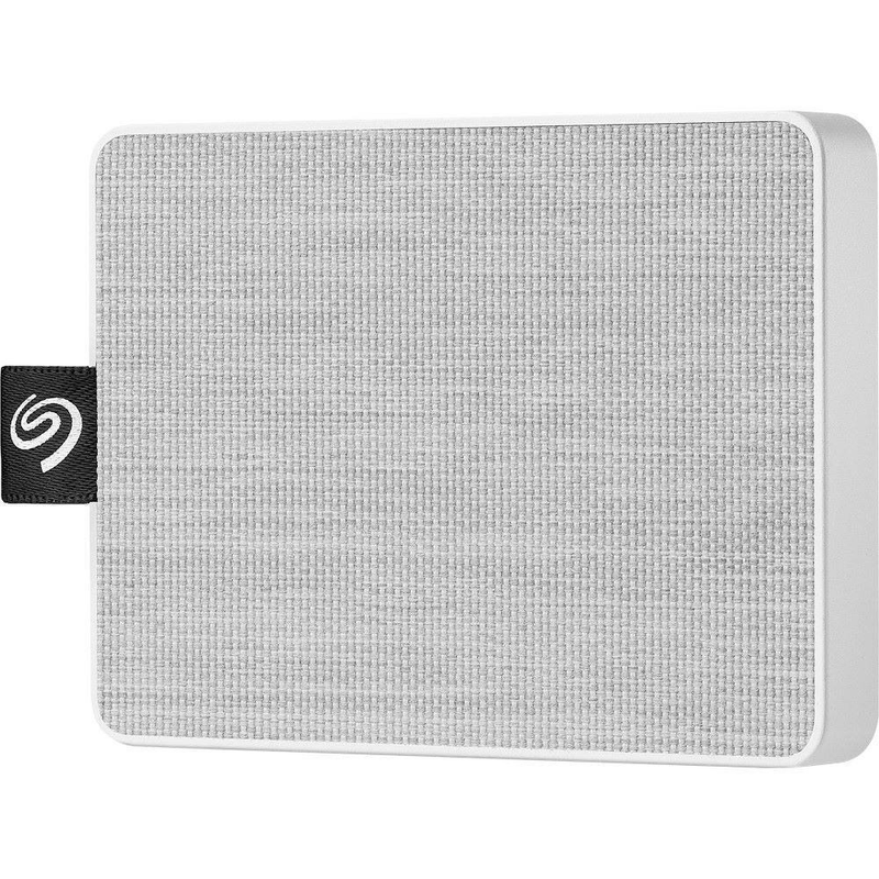Seagate 500GB One Touch USB 3.0 External SSD White STJE500402