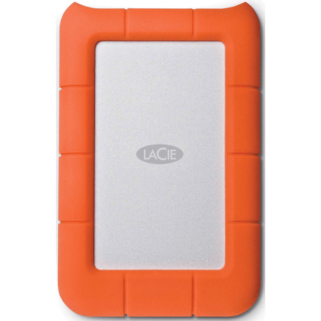 LaCie Rugged Mini 2.5-inch 5TB Orange, Grey External Hard Drive STJJ5000400