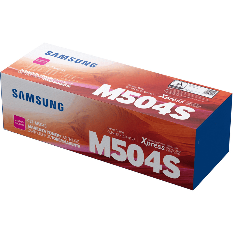 HP Samsung CLT-M504S Magenta Toner Cartridge 1,800 pages SU294A Single-pack