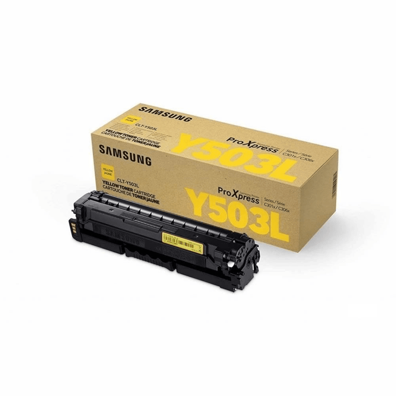 HP CLT-Y503L Yellow Toner Cartridge 5,000 Pages Original SU491A Single-pack