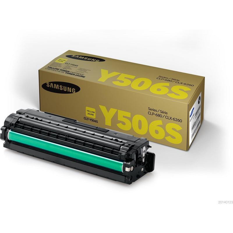 HP CLT-Y506S Yellow Toner Cartridge 1,500 Pages Original SU526A Single-pack