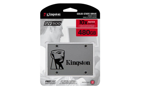 Kingston UV500 2.5-inch 480GB Serial ATA III 3D TLC Internal SSD SUV500/480G