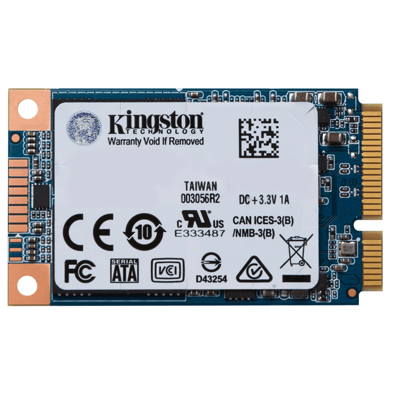 Kingston UV500 mSATA 480GB Serial ATA III 3D TLC Internal SSD SUV500MS/480G