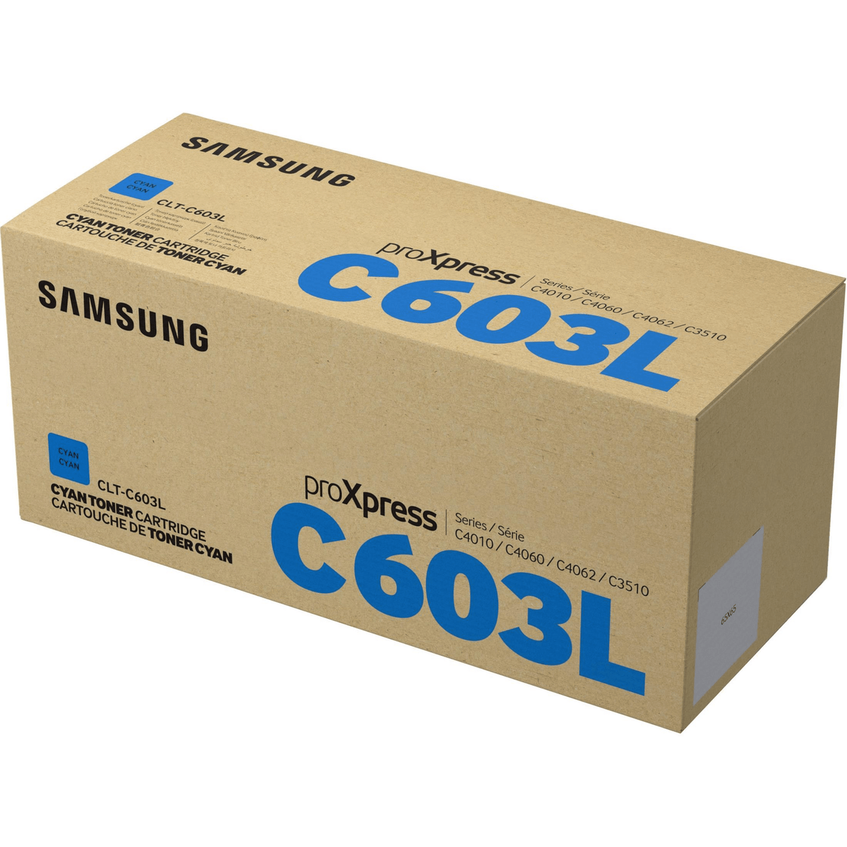 HP CLT-C603L Cyan Toner Cartridge 10,000 Pages Original SV232A Single-pack