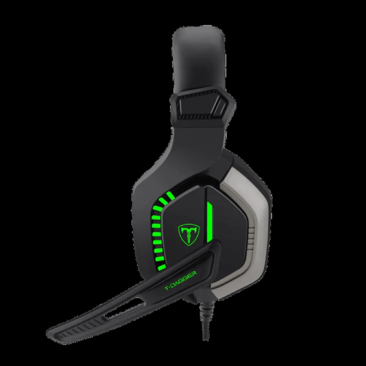 T-Dagger Eiger Over-Ear Gaming Headset Black T-RGH208
