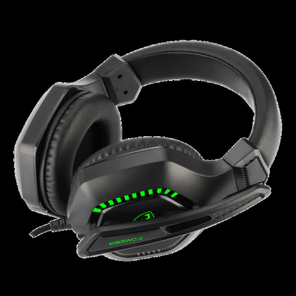 T-Dagger Eiger Over-Ear Gaming Headset Black T-RGH208