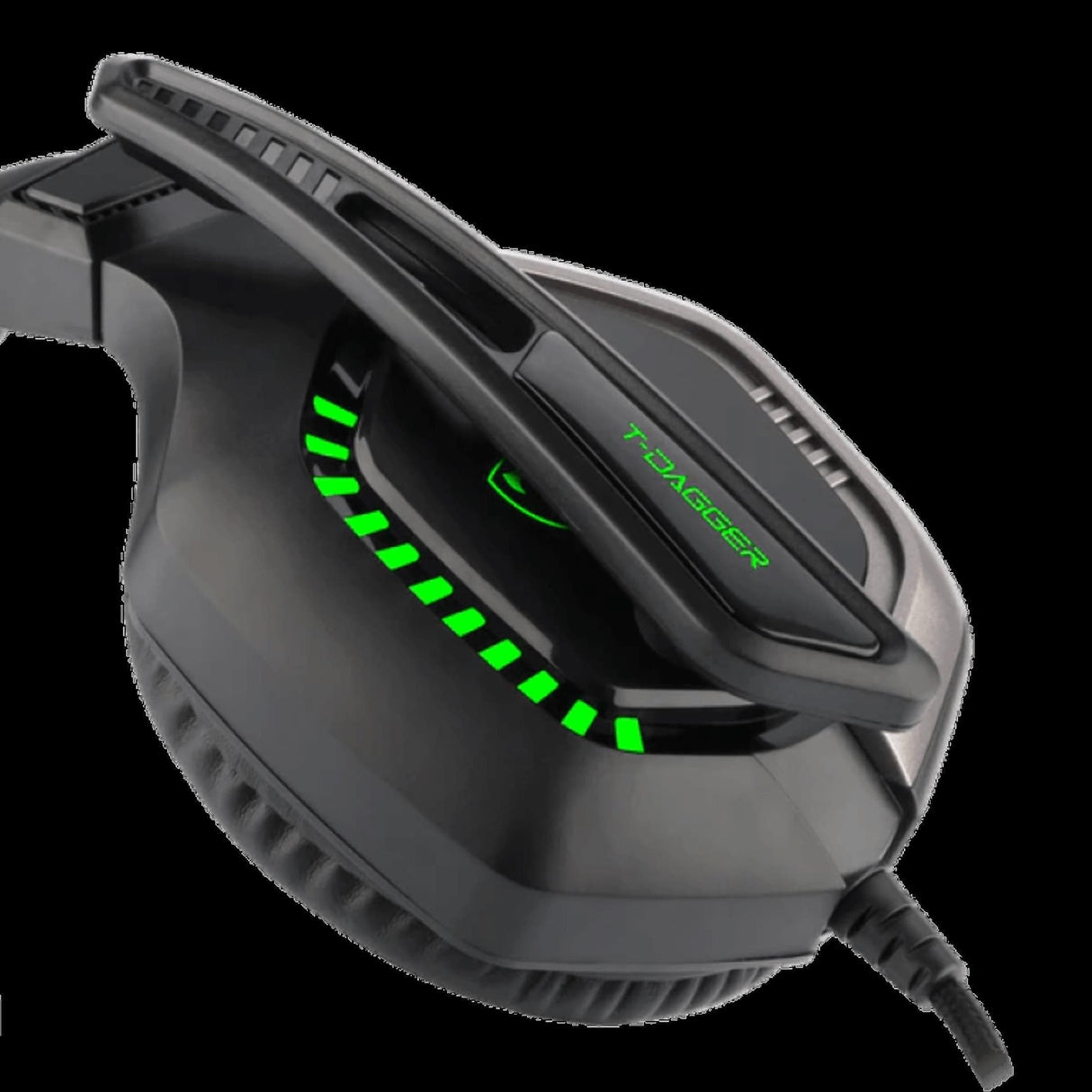 T-Dagger Eiger Over-Ear Gaming Headset Black T-RGH208