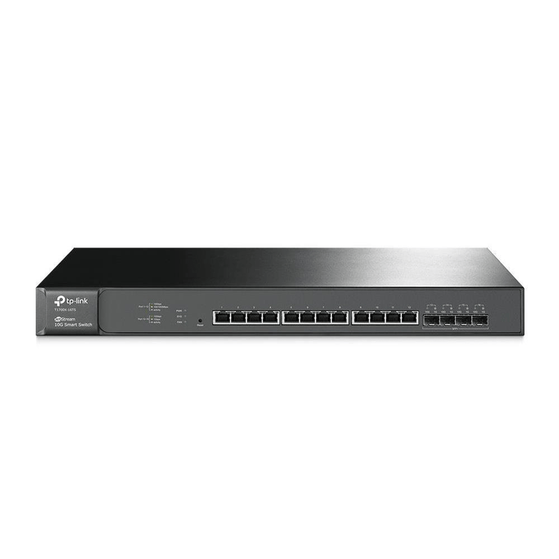 TP-Link T1700X-16TS Network Switch L2+ 10G Ethernet (100/1000/10000) 1U Black