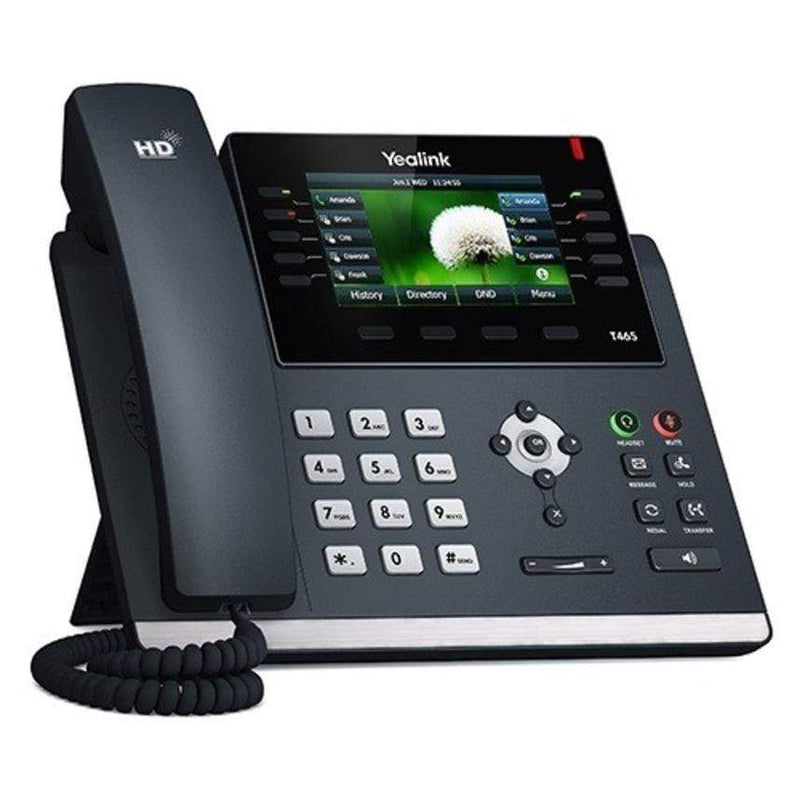 Yealink SIP-T46S IP Phone Black 16 Lines LCD T46S