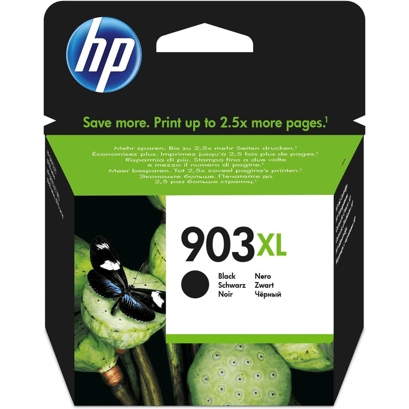 HP 903XL Black High Yield Printer Ink Cartridge Original T6M15AE Single-pack