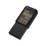 Team Group C171 32GB USB 2.0 Type-A Black and Gold Flash Drive TC17132GB01