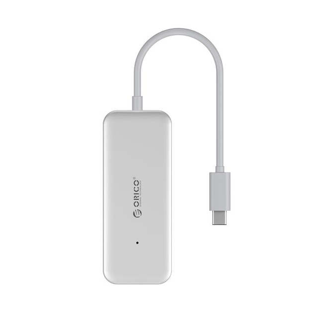 Orico 4 Port USB-C to 4xUSB3.0 Hub Silver TC4U-U3-SV