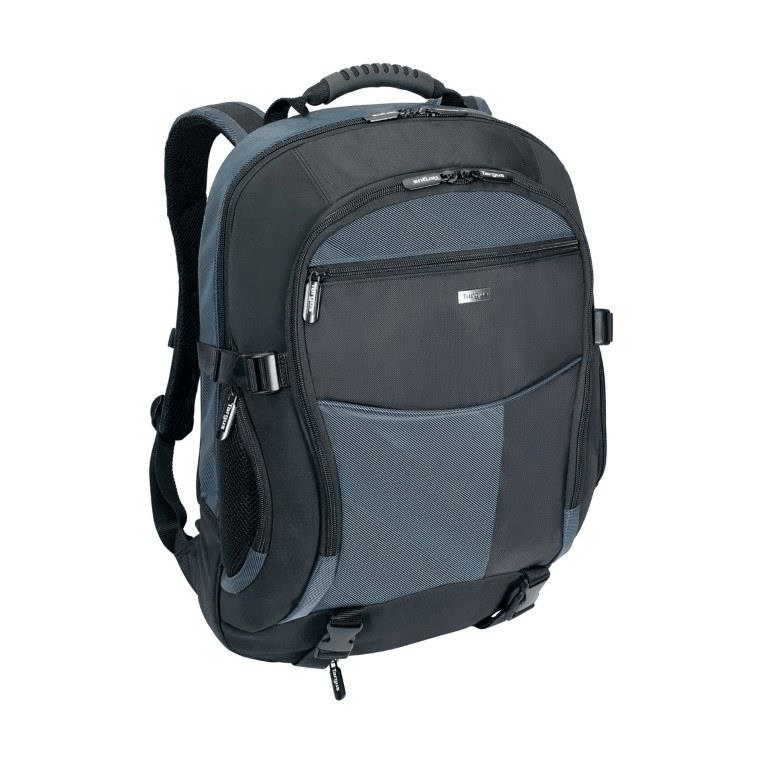 Targus Atmosphere 18-inch XL Laptop Backpack Black and Blue TCB001EU