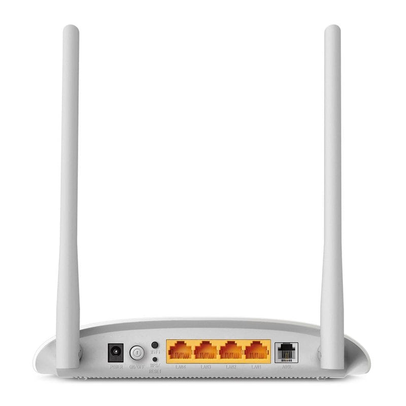 TP-Link TD-W8961N Wi-Fi 4 Wireless Router - Single-band 2.4GHz Fast Ethernet Gray and White
