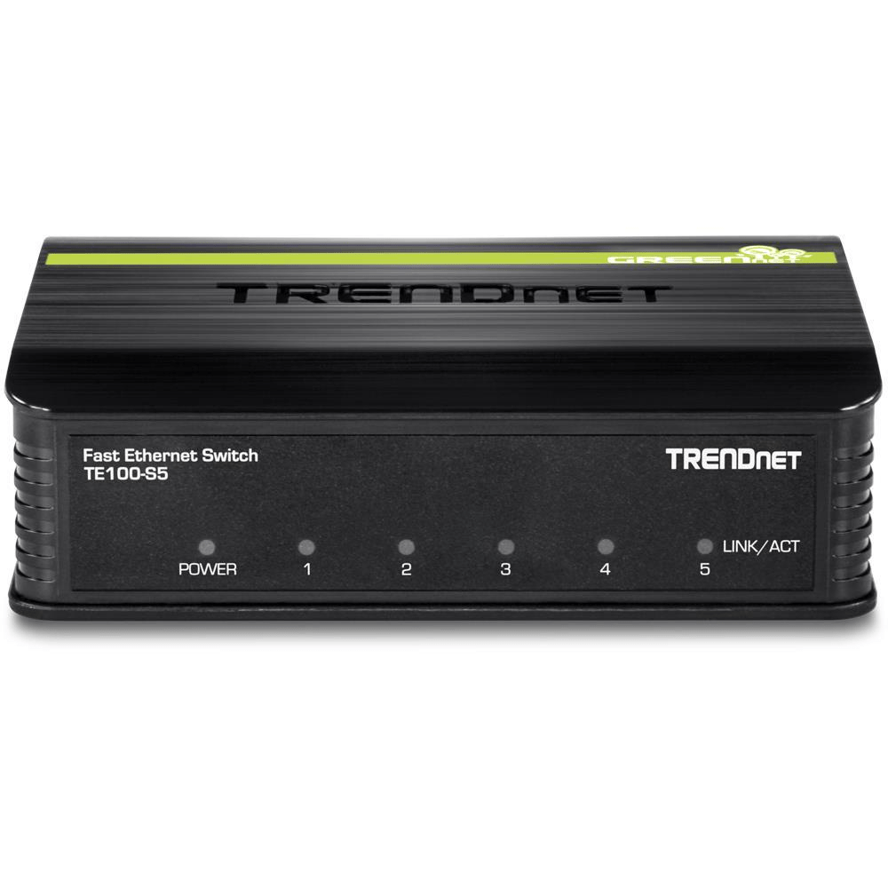 TRENDnet 5-Port 10/100Mbps Switch TE-100S5