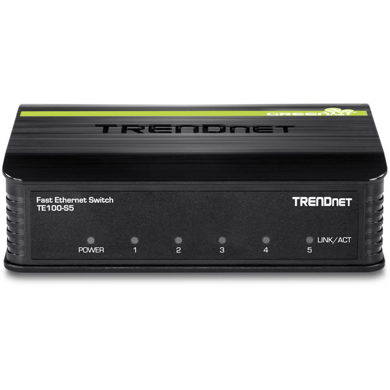 TRENDnet 5-Port 10/100Mbps Switch TE-100S5