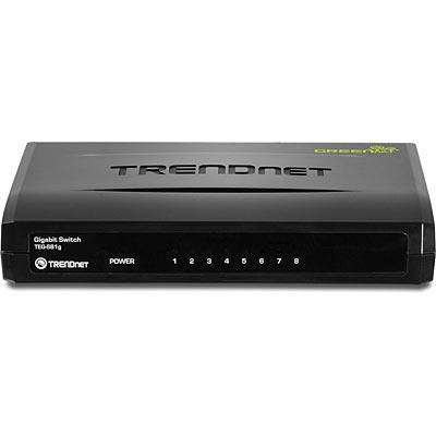 TRENDnet 8-port Gigabit GREENnet Switch TEG-S81G