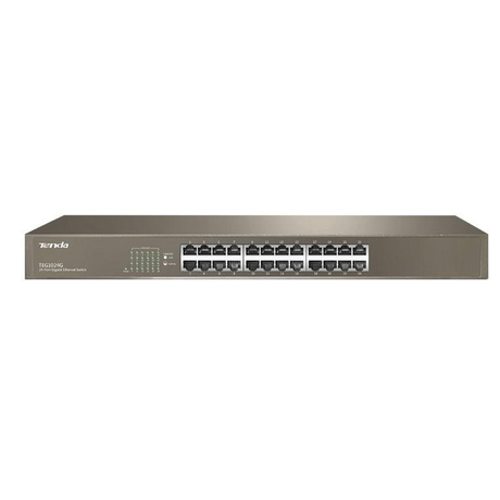 Tenda TEG1024G 24-port Gigabit Ethernet Rackmount Switch
