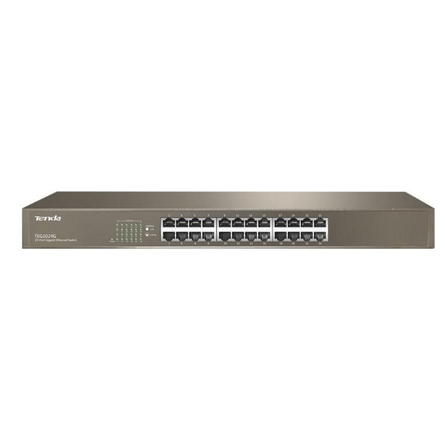 Tenda TEG1024G 24-port Gigabit Ethernet Rackmount Switch
