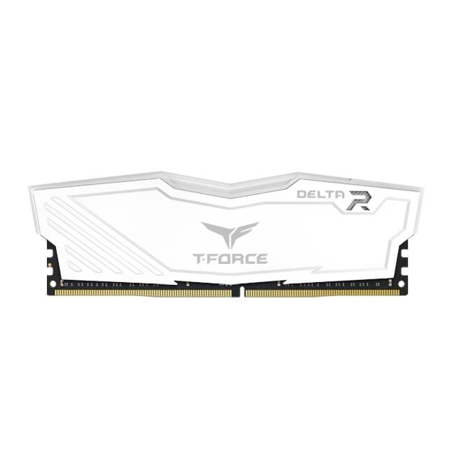 TeamGroup T-FORCE Delta RGB TF4D416G3200HC16FDC01 Memory Module 16GB 2 x 8GB DDR4 3200MHz - White