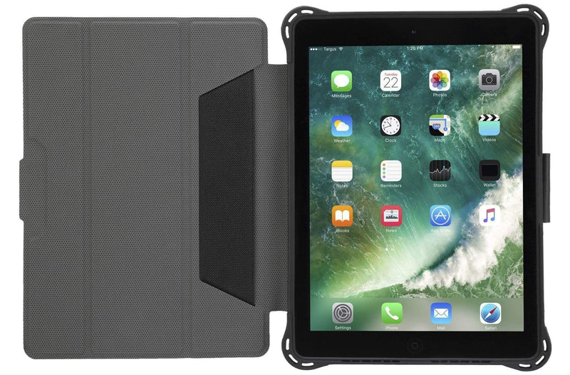 Targus Pro-Tek Handheld Folio Case for Apple iPad 2018/2017, 9.7-inch iPad Pro, iPad Air 2 - Black THD483GLZ