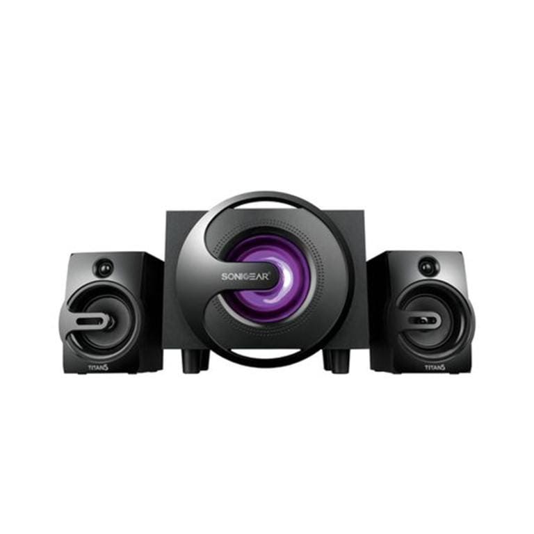 SonicGear Titan 5 BTMI 2.1-ch Bluetooth Speaker System Black TITAN5BTMI