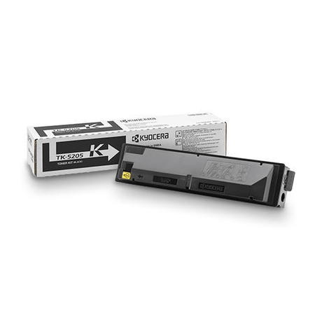 Kyocera TK-5205K Black Toner Kit Cartridge 18,000 Pages Original Single-pack