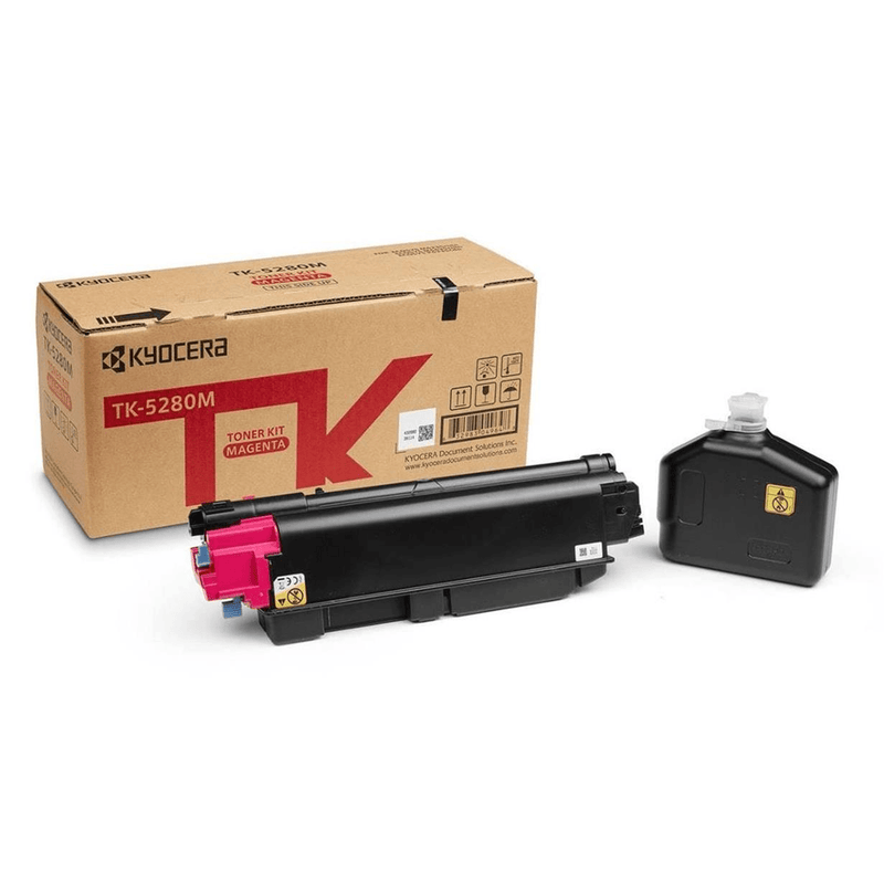 Kyocera TK-5280M Magenta Toner Kit Cartridge 11,000 Pages Original Single-pack