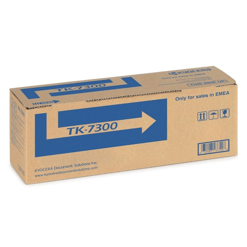 Kyocera TK-7300 Black Toner Kit Cartridge 15,000 Pages Original Single-pack