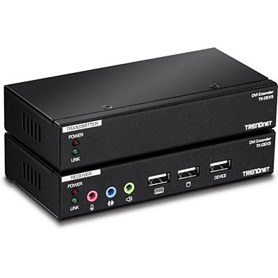 Trendnet TK-DEX5 DVI KVM Extension Kit with Audio Support TK-DEX5