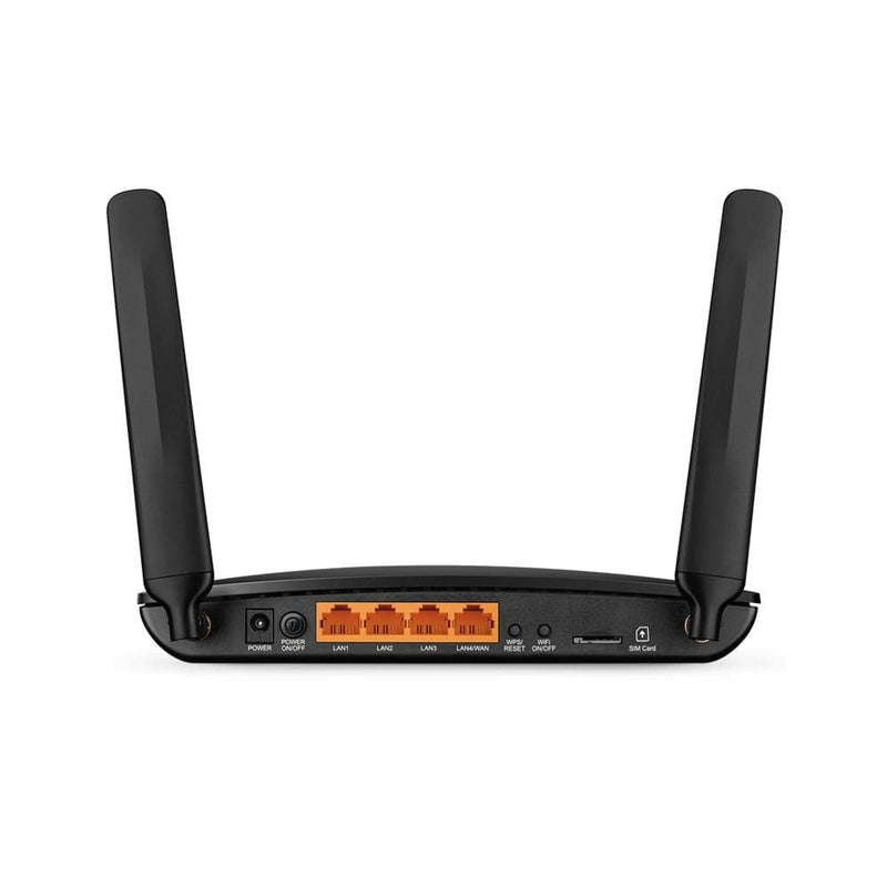 TP-Link TL-MR150 Wi-Fi 4 Wireless Router - Single-band 2.4GHz Fast Ethernet 3G 4G Black
