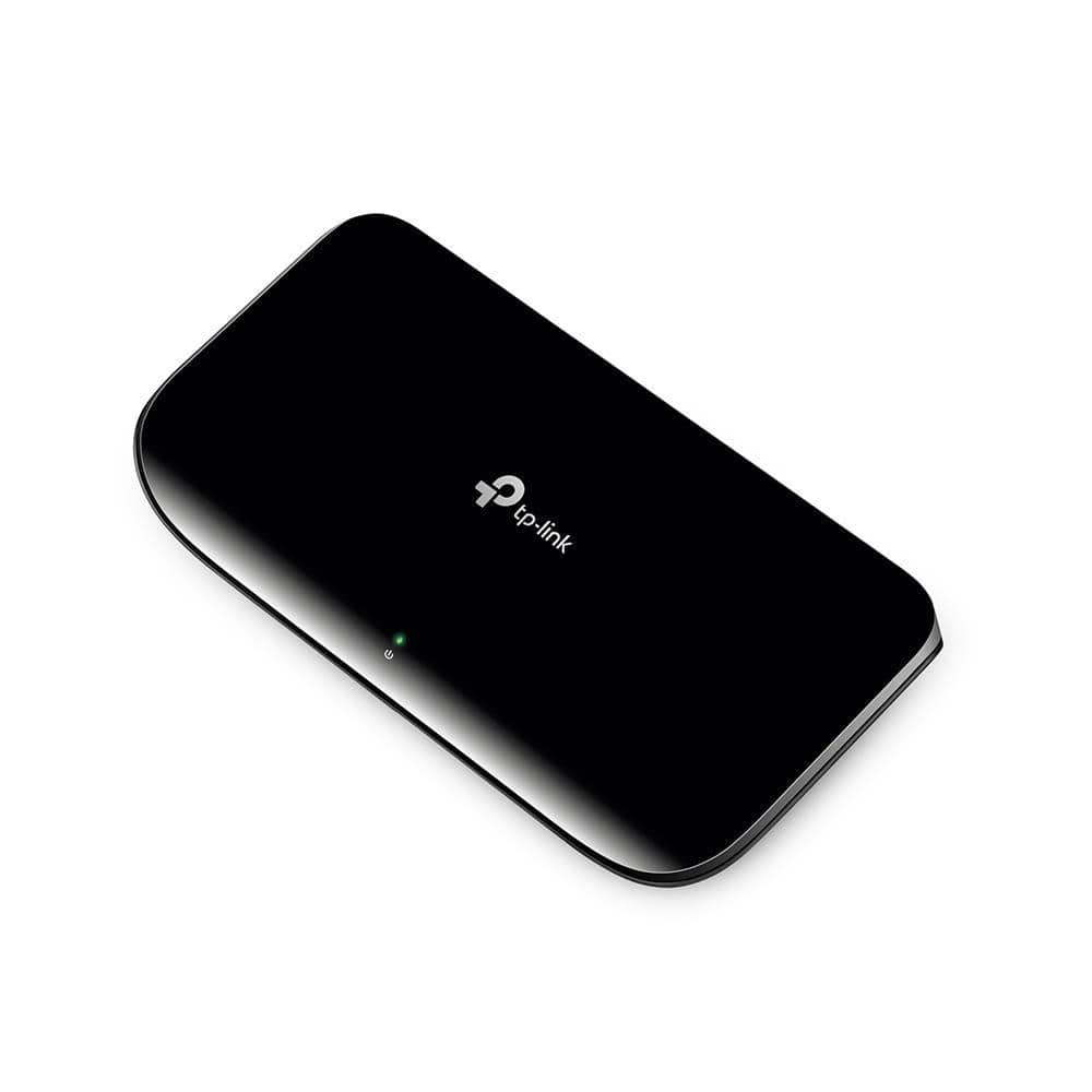 TP-Link TL-SG1008D 8-Port Gigabit Desktop Switch Unmanaged Black