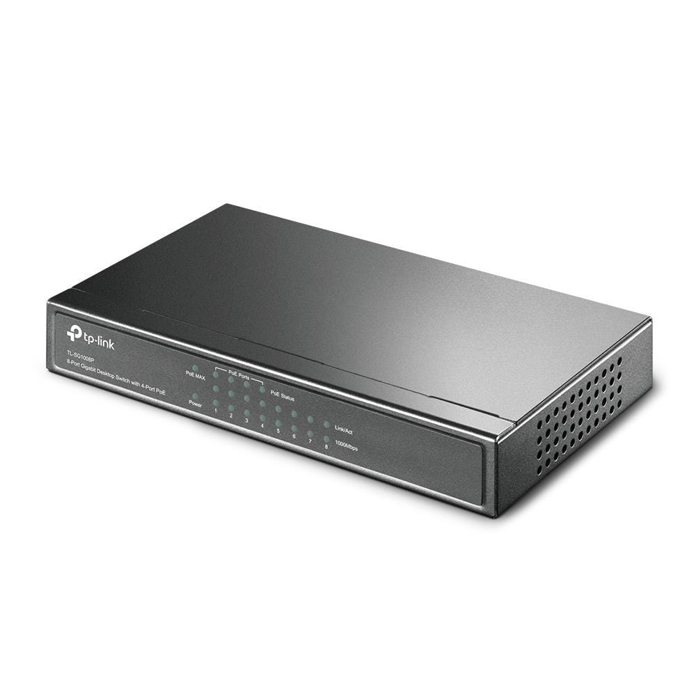 TP-Link TL-SG1008P Network Switch Gigabit Ethernet 10/100/1000