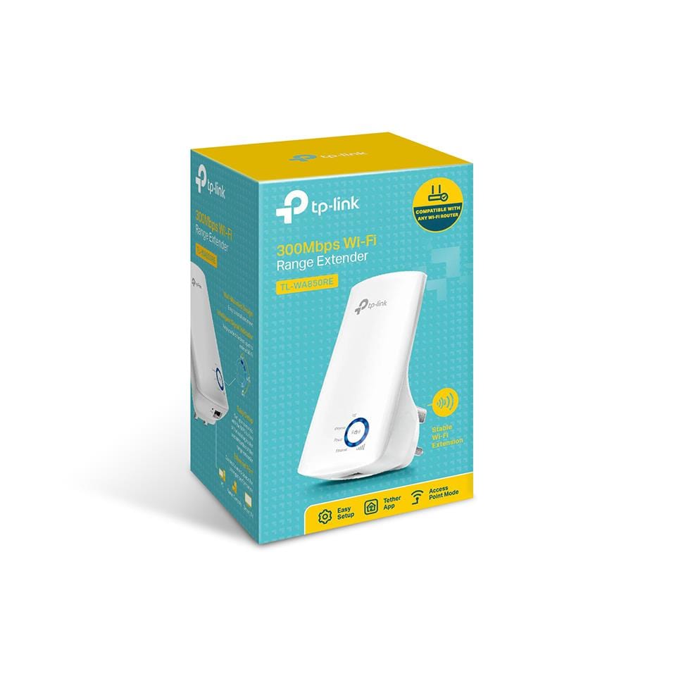 TP-Link TL-WA850RE 300Mbps Wi-Fi Range Extender – FirstShop